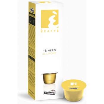 Ecaffé čaj citronový kapsle Caffitaly systém kompatibilní 10 ks
