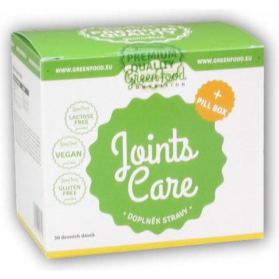 GreenFood Nutrition Joints care box 60+60 kapslí + pillbox