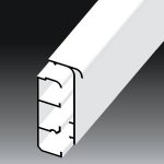 Kopos Lišta podlahová bílá 80x25 2 m – Zboží Mobilmania