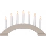 Eglo 410448 Vánoční svícen BEA 7xE10 3W 230V šedá EG410448 – Hledejceny.cz