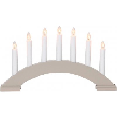 Eglo 410448 Vánoční svícen BEA 7xE10 3W 230V šedá EG410448 – Hledejceny.cz