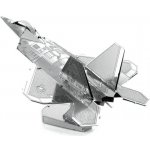 Metal Earth 3D puzzle Stíhací letoun F-22 Raptor 8 ks – Zboží Mobilmania