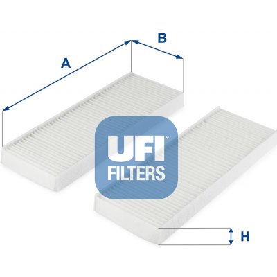 Filtr, vzduch v interiéru UFI 53.313.00 – Hledejceny.cz