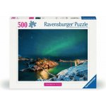 RAVENSBURGER Skandinávie Polární záře v Norsku 500 dílků – Hledejceny.cz