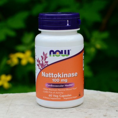 Now Foods Nattokinase 100 mg x 60 kapslí