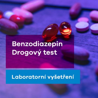 EUC Laboratoře test na drogy - Benzodiazepin – Zboží Mobilmania