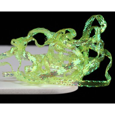 Sybai Hřbítková Stuha Pearl Braidback Black Chartreuse 2,5mm 1m – Hledejceny.cz