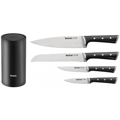 Tefal ICE FORCE Sada nožů 4 ks a plastový blok K2325S75 – Zboží Dáma