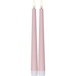 Star trading LED svíčka FLAMME CANDY 26 cm SET/2ks růžová – Zboží Dáma