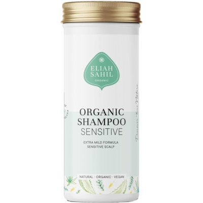 Eliah Sahil Organic Sensitive Práškový šampon na citlivou pokožku box 100 g