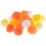 Bambulky plyšové 3cm mix barev, Blue/Violet, 20ks – Zboží Dáma