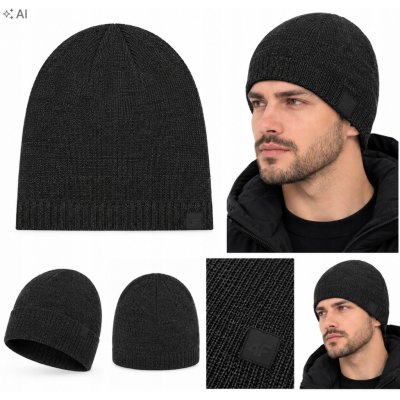 4F zimní čepice beanie šedá – Hledejceny.cz