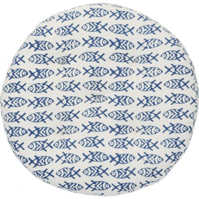 MADAM STOLTZ Fishes Blue modrá 45 cm – Zboží Dáma