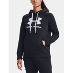 Under Armor Rival Fleece Logo hoodie W 1356318 001 – Zboží Dáma