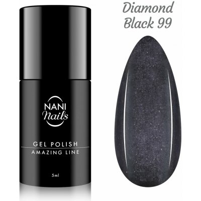 NANI gel lak Amazing Line Diamond Black 5 ml – Zbozi.Blesk.cz