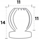 Searchlight EU1811SM – Zbozi.Blesk.cz