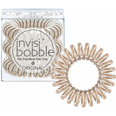 Spirálová gumička do vlasů Invisibobble Original Bronze Me Pretty - bronzová, 3 ks (IB-OR-MC10003-2) – Zboží Dáma