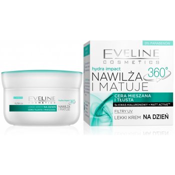 Eveline Cosmetics Hydra Impact 360° Matující denní lehký hydratační krém 50 ml