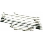 Taska Řetízek ke Swingerům Sensalite Nerezový černý splétaný řetízek long 20 cm – Hledejceny.cz