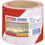Tesa Výstražná páska 80 mm x 100 m červeno-bílá – HobbyKompas.cz