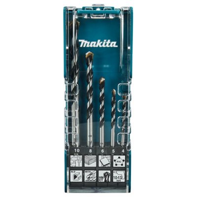 Makita E-14255 sada vrtáků TCT s válcovou stopkou Multimateriál 5 ks – Zboží Mobilmania