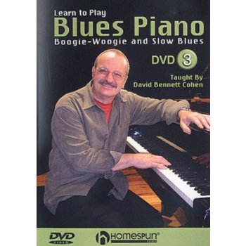 Learn to Play Blues Piano: Boogie Woogie and Slow Blues - Vol. 3 DVD