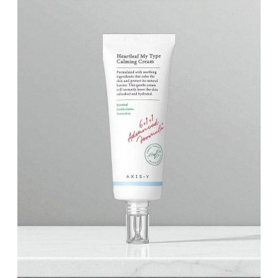 Axis-y - Heartleaf My-Type Calming Cream - Zklidňující gelový krém s výtažkem z heartleaf 60ml – Hledejceny.cz