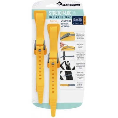 Sea To Summit popruh Stretch-Loc 25 20 mm x 625 mm 2 kusy – Hledejceny.cz