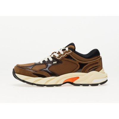 Heron Preston Block Stepper Suede Brown Brown