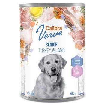 Calibra Dog Verve GF Senior Turkey&Lamb 400 g