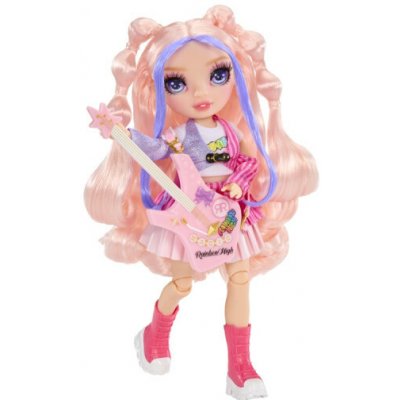 MGA Rainbow High Junior Fashion v rockové kapele Bella Parker – Zboží Mobilmania