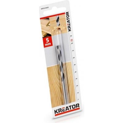 KREATOR Vrták do dřeva 5x85 mm KRT010603 – Zbozi.Blesk.cz