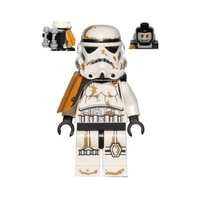 LEGO® Star Wars 9490 Sandtrooper - Orange Pauldron, Survival Backpack, Dirt Stains... – Hledejceny.cz