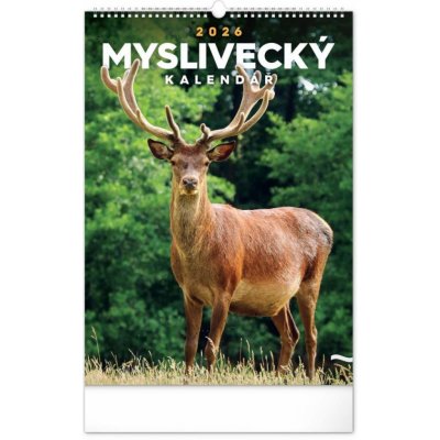 nástěnný Myslivecký 33 x 46 cm 2026 – Zboží Mobilmania