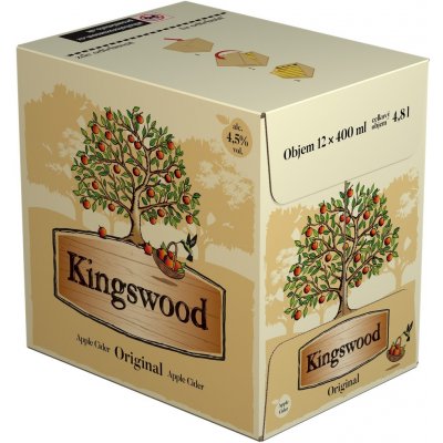 Kingswood Cider 12 x 0,4 l (karton)