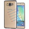 Pouzdro a kryt na mobilní telefon Samsung PROTEMIO 1447 Silikonový obal Samsung Galaxy J3 2016 METALLIC černý