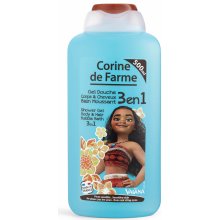 Corine de Farme Vaiana 3v1 šampon na vlasy sprchový gel a pěna do koupele 500 ml