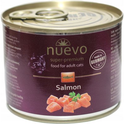 NUEVO Cat Adult Losos 200 g – Sleviste.cz