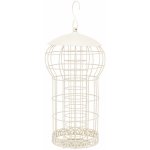 Trixie Zásobník na 6ks lojových koulí s ochrannou mříží 17 × 30 cm lakovaný kov krémová – Zboží Dáma