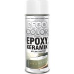 DecoColor Sprej EPOXY KERAMIK bílý, odstín RAL 9016, 400 ml – HobbyKompas.cz