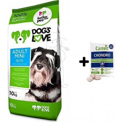 Dog's Love Adult Mini 10 kg – Zbozi.Blesk.cz