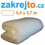 Flobal Solární plachta ovál 180 mic 5,5 x 3,7 m Transparentní – Zboží Dáma