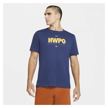 Nike pánské tričko HWPO modré od 459 Kč - Heureka.cz