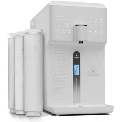 Klarstein AquaFina 6L čistička vody 5-stupňová filtrace objem 6 l HD dotykový displej 6 teplot vody – Hledejceny.cz