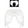 Karnevalový kostým Křídla andělská s peřím
