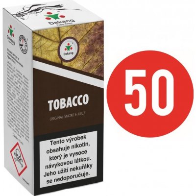 Dekang Fifty Tobacco 10 ml 18 mg – Hledejceny.cz