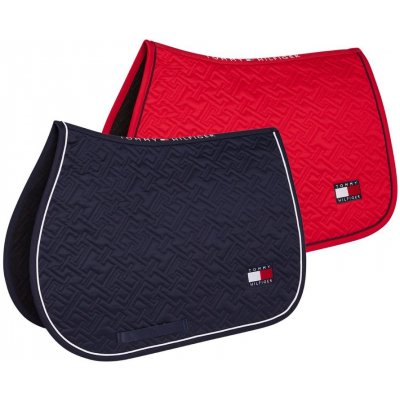 Tommy Hilfiger Podsedlová dečka Equestrian Harvard primary red – Zboží Dáma