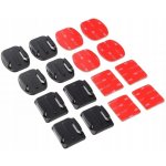 Telesin Sada plochého a zakřiveného lepícího držáku 3M pro GoPro GP-BRK-004 – Hledejceny.cz