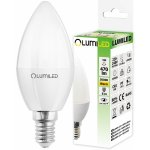 Lumiled LED žárovka LED E14 B35 5W = 50W 470lm 3000K Teplá bílá 180° – Zboží Živě