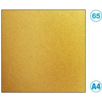 Papír barevný A4 zlatý